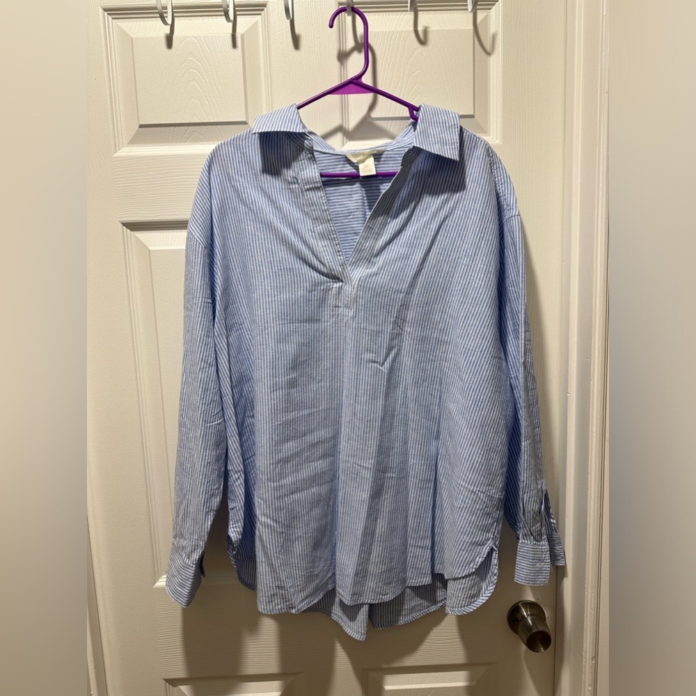 Pinstripe Top